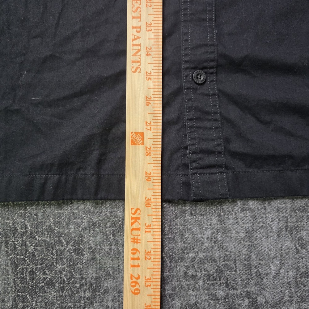 Harley Davidson Shirt Mens XL Black Button Down Wounded Warrior Project Logo - Picture 6 of 11